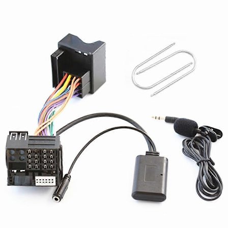 Til Peugeot 207 307 407 308 Til Citroen C2 C3 RD4 12Pin Bluetooth Modul Trådløs Radio Stereo AUX-IN Audio Adapter