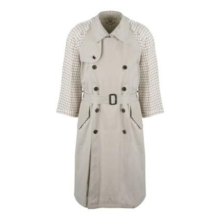 Maison Margiela - Trenchcoats - Beige - Dam - Storlek: 2xs, Dam, Storlek: 2XS