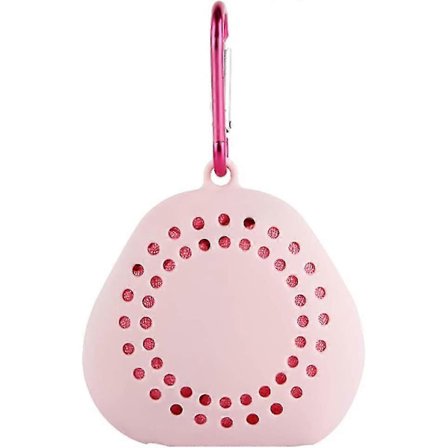 Hurtigtørrende håndklæde sportshåndklæde svedabsorberende kølehåndklæde yoga camping løbehåndklæde med silikone opbevaringspose pink 40x40cm