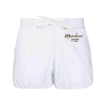 Moschino, Beach Pants Wit, Dames, Maat:S,stretch