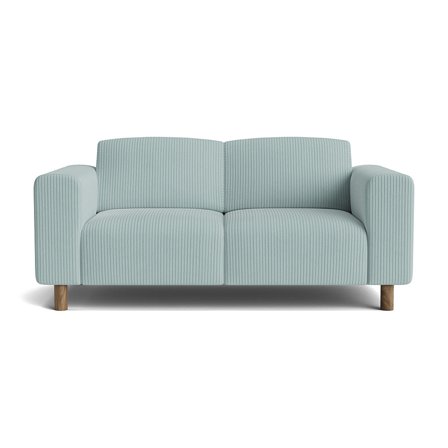 Toledo 2 personers sofa - Lincoln Pastel blå - 172x88x78 - Sofa, 2 personers sofa