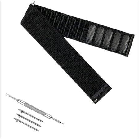 Garmin-kompatibelt nylonarmband 22mm - Forerunner 245/255/265M