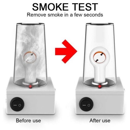 IG Bärbar luftrenare, damm- och lukteliminator, luftrenare vit