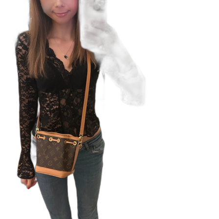 Spets topp Gina tricot