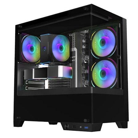 VIST LOOK PC Gaming Ryzen 7 5700X - RAM 32Go - NVIDIA GeForce 5060Ti - SSD 1To - WIFI - Windows 11 Pro