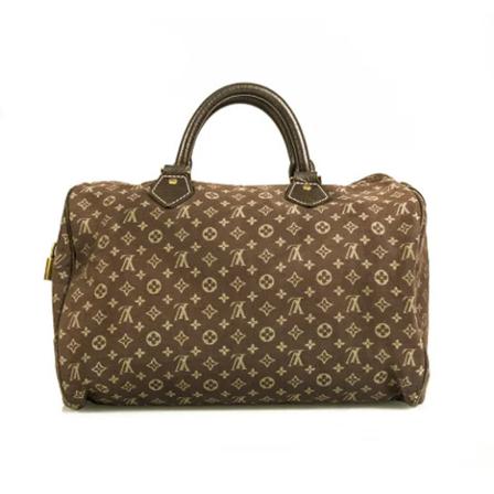 Louis Vuitton Vintage, Pre-owned Canvas louis-vuitton-bags Bruin, Dames, Maat:ONE Size