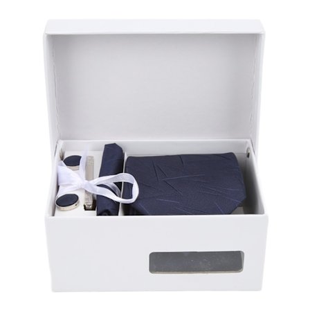 Exklusiv slips för män, mjuk slips för herr, formell klädsel, slipsdekoration, presentaskset K15