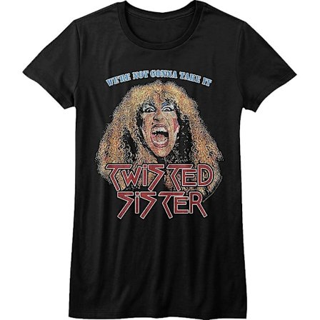 Damer vi kommer inte ta det Twisted Sister Shirt
