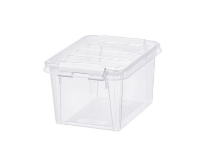 SmartStore Förvaringsbox med lock 1,5L - Lyreco - Skolmöbler och inredning - Förvaringsmöbler - Backar, boxar och korgar