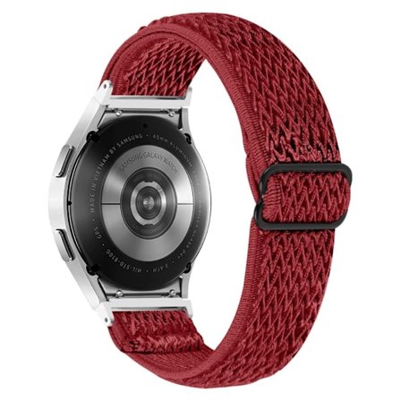 Samsung Galaxy Watch 5 / 5 Pro / 4 klockarmband i nylon - Röd