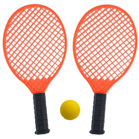 Strandtennis-set orange - Lyreco - Skola och förskola - Idrott, hälsa och rörelse - Badminton