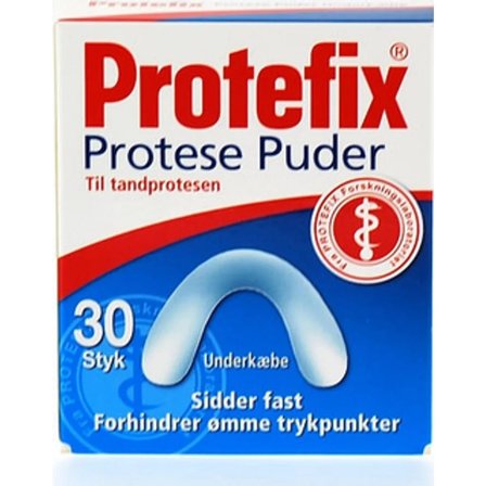 Protefix Protefix Protese Puder - Under 30 stk., Medicin & Pleje, Mund & Tandpleje, Tandproteseprodukter