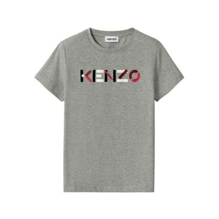Kenzo Logo Print T-shirt Grå, Dame T-shirts