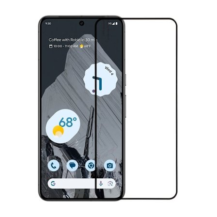 Skärmskydd Google Pixel 8 Pro - Härdat Glas Svart