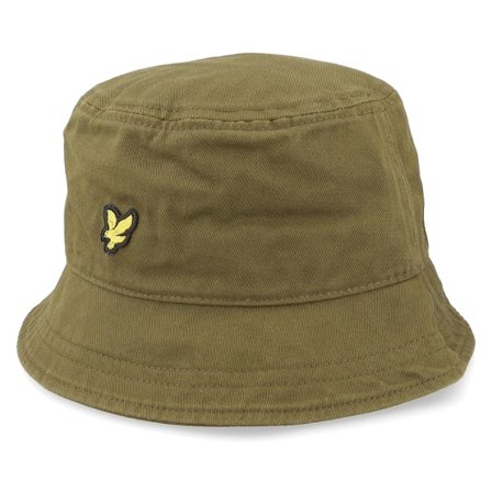 Lyle & Scott - Verde bucket Sombrero - Olive Bucket @ Hatstore