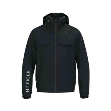 Tommy Hilfiger, Hatehouse jacket with hood Blauw, Heren, Maat:S,polyester