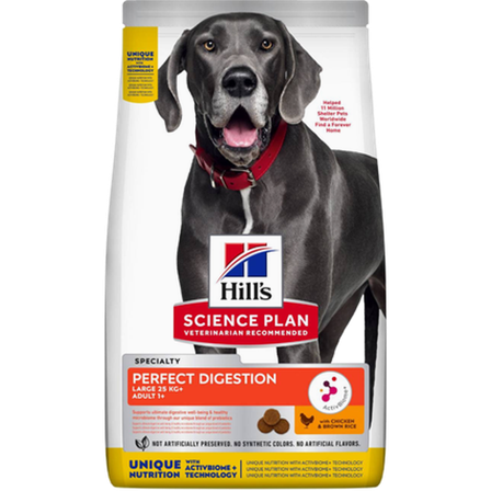 Hills Science Plan - Adult Perfect Digestion Large Chicken & Rice - Dry Dog Food 14 kg - Hund - Hundefôr & hundemat - Tørrfôr for hund - ZOO.no