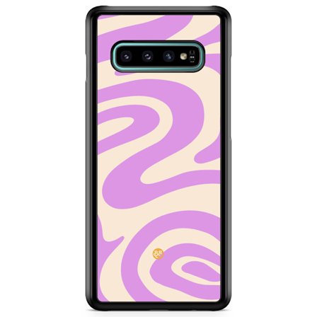 Bjornberry Skal Samsung Galaxy S10 - Lila 70-tal