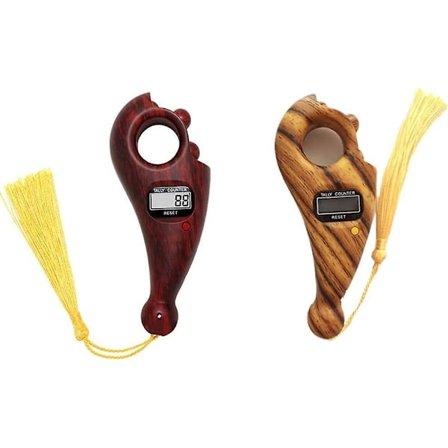 2-pak Digital Finger Buddha Perletællere til Meditation og Afslapning