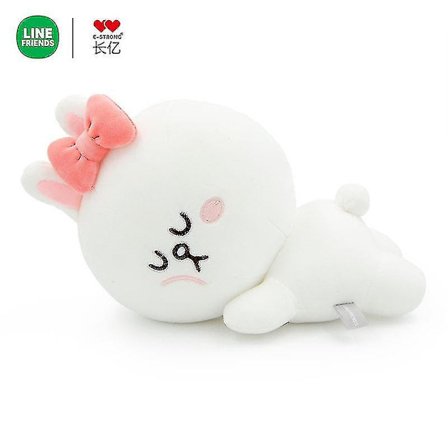 Line Friends -sarjakuva-animepehmolelut - Kawaii Sally Cony -nukkuva nalle Brown - lasten joululahjat syntymäpäivälahjat lelut (FMY)