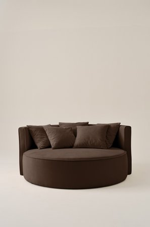 Jotex - Sofa 2-seters Sjokoladebrun - WYOMING - Kjøp Sofaer hos Jotex