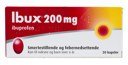 Ibux 200 mg kapsler 20 stk