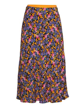 Daisykb Skirt Knälång Kjol Multi/mönstrad Karen By Simonsen