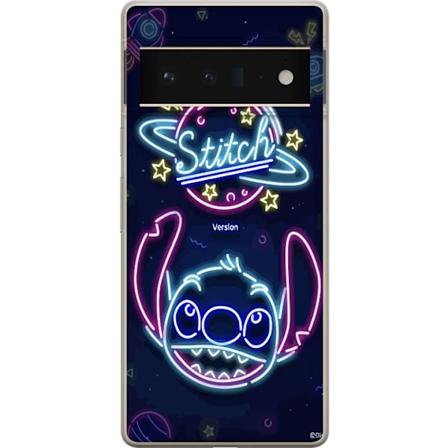 Google Pixel 6 Pro Gennemsigtig cover Stitch Neon