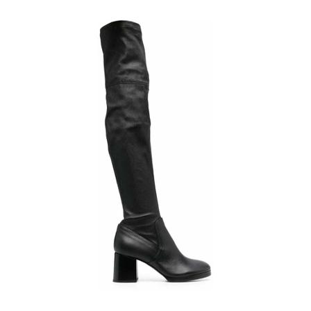Agl, Over-knee Boots Zwart, Dames, Maat:37 EU