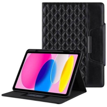 För iPad 10.9 2022 Gen 10 Vikbart fodral - Svart