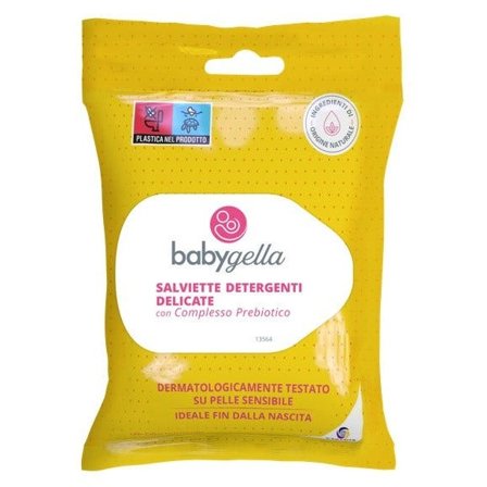 Babygella Con Complesso Prebiotico Salviette 15 Pezzi