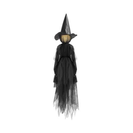 Halloween Utomhusdekoration Ljudaktiverad sensor för Haunted House Halloween witch 1pcs