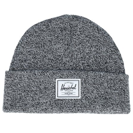 Herschel - Negro shortbeanie Beanie - Elmer Heather Black Short Beanie @ Hatstore