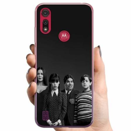 Motorola Moto E6s (2020) Tpu Mobilskal Wednesday Addams