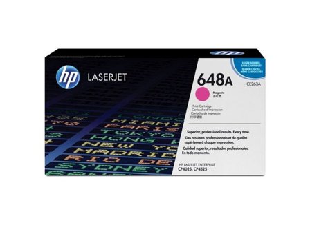 HP Toner CE263A 648A 11K Magenta - Lyreco - Toner och bläck - Tonerkassetter - Toner HP