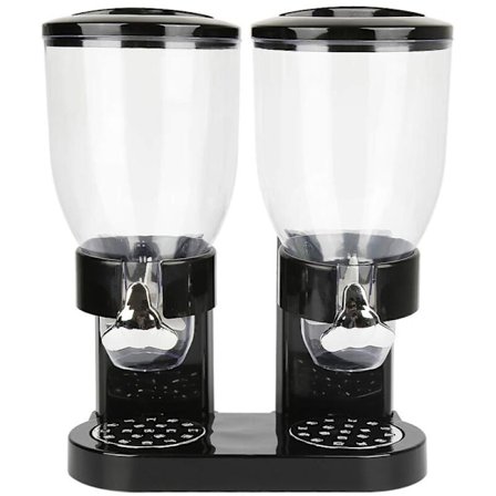 Dobbelt morgenmadsproduktbeholder - Morgenmadsproduktbeholder - Cornflakesbeholder - Morgenmadsproduktbeholder