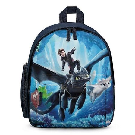 Sådan Træner Du Din Drage Børne Rygsæk Skoletaske Bogtaske Dagstursrygsæk Rejsetaske til Drenge Piger