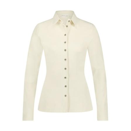 Jane Lushka Blouse technical jersey , Wit , Dames , Maat: XL