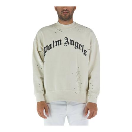 Palm Angels Sweatshirts beige, Herr, Herr, Storlek: M