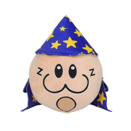 Hamination Bryson og Ham Plushie Toys Super Boy Med Gult Hår Siklende Skinke Pude Puder Plys Legetøj Blødt Stoppet Dukke Gave (FMY)