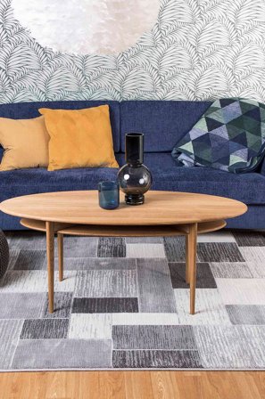 InHouse Group - Gulvtæppe Cazzaro - Grå - Luv- & ryatæpper - 160X230 - Fra Homeroom