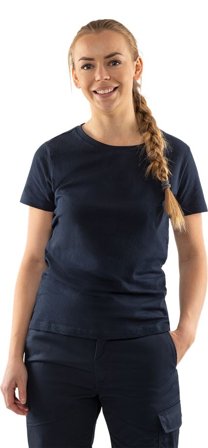 Fristads Dam Acode heavy T-shirt 1917 HSJ, dam, Mörk marinblå