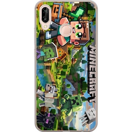 Kompatibelt Mobildeksel til Huawei P20 lite Lady Gaga The Fame svartvit portrett med store solbriller i minimalistisk pop estetikk