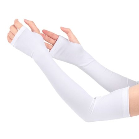 Arm Sleeves Arm Cover HVIT M
