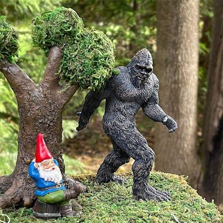 15cm Isojalka Sasquatch Monster Leikkieläin Koti Sisustus Työpöydän Koristeet Lahjat