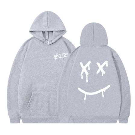 Louis Tomlinson painettu muodikas fleecehuppari