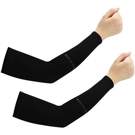 2 kpl mustat käsivarmittimet joustavat käsivarmittimet Iced Out -hihat