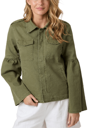 Neo Noir Jaynor Jacket Jackor Dam Grön 40