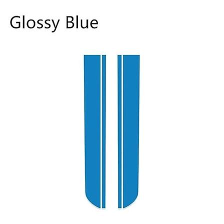 Auton sis tilojen konepellin tarrat MINI Cooper One S JCW Countryman Clubman R55 R60 R61 F54 F55 F56 Auto Head Stripe Decal Tuning -WELLNGS Blue