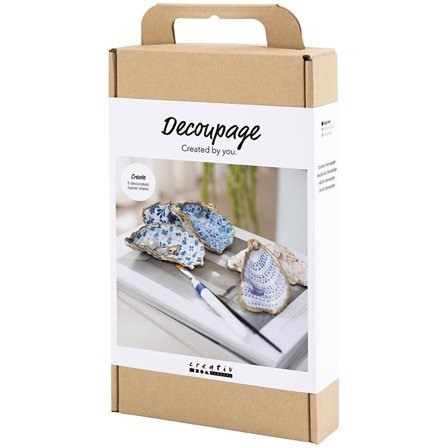 Creativ Company DIY Découpage-kit Austernschale